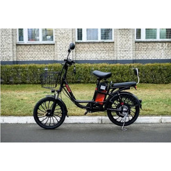 Электровелосипед AVM E-ALFA 20 Pro (черный)