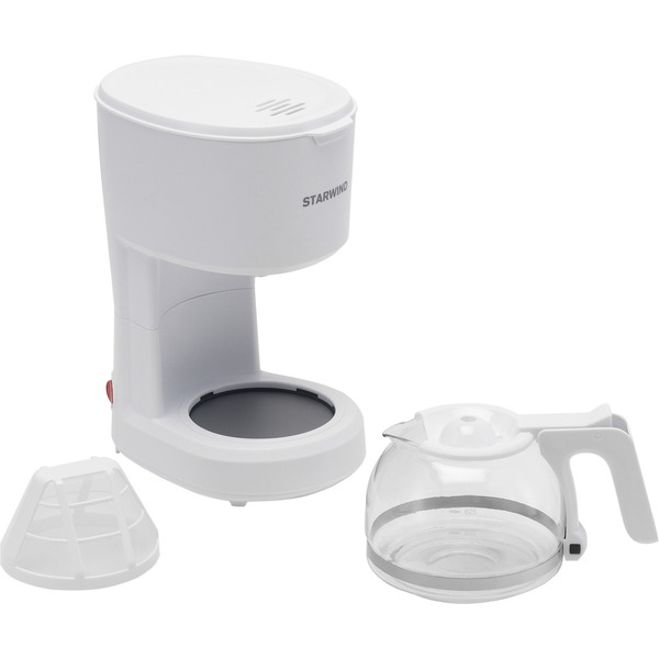 Кофеварка капельная Starwind STD0611 (белый)