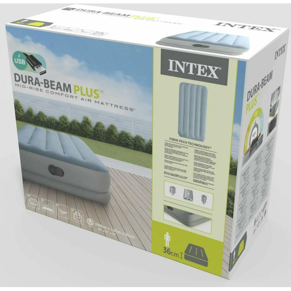 Надувная кровать Intex Dura-Beam Comfort 64157