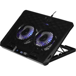 Подставка для ноутбука Digma D-NCP170-2x110RGB