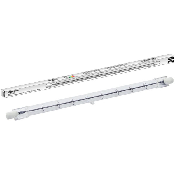 Лампа галогенная линейная TDM ЛГ-1500 Вт-R7s-254 мм SQ0341-0005