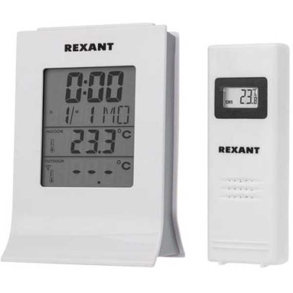 Метеостанция с беспроводным выносным датчиком REXANT 70-0595