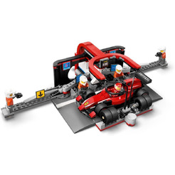 Конструктор LEGO City 60443 Пит-стоп F1 с автомобилем Ferrari