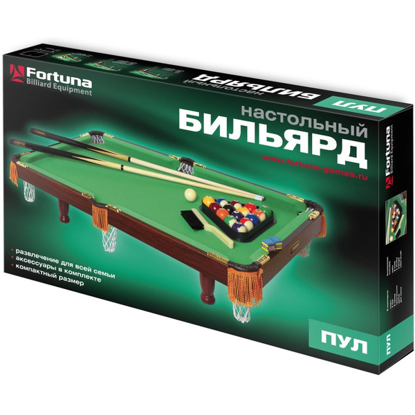Бильярдный стол Fortuna Пул 3фт 04038