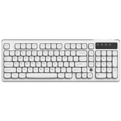 Компьютерная клавиатура AJAZZ AF98 (белая)