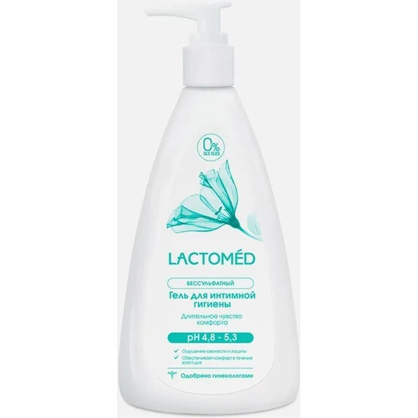 Гель для интимной гигиены  Lactomed Длительное чувство комфорта, 200мл (51899)