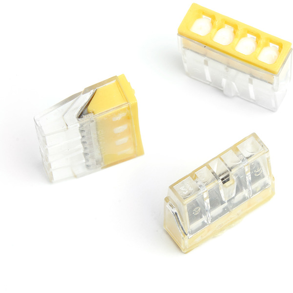 Клемма монтажная 4-проводная с пастой Feron LD2273-244 39948 (5 шт)