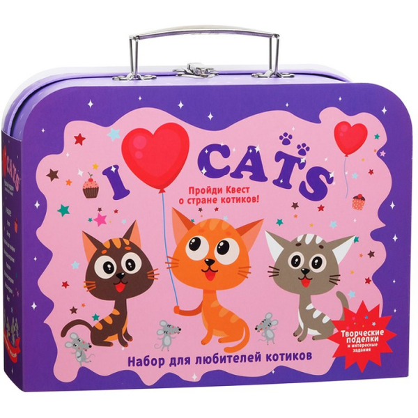 Набор для создания поделок/игрушек Bumbaram Я люблю котиков Tr-114