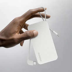 Внешний аккумулятор Momax IP138 1-Power Vital+ 10000mAh (белый)