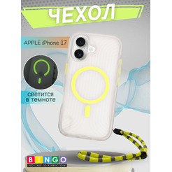 Бампер Bingo Glow APPLE iPhone 17 Зеленый