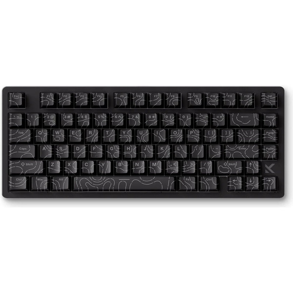 Проводная игровая клавиатура MCHOSE Jet 75 Hall Effect Magnetic Switch Gaming Kailh Magnetic God Switch (черный)