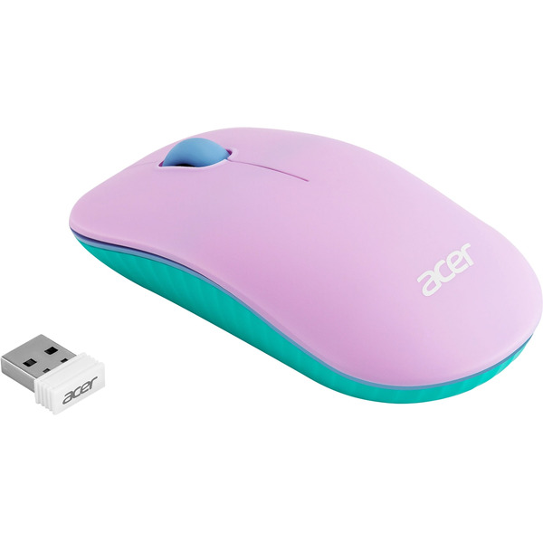 Мышь Acer OMR200 (зеленый/фиолетовый)