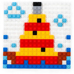 Конструктор Полесье Классик 73256 Мозаика №13 (водный мир)