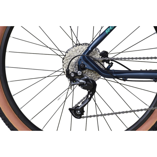 Велосипед Stark Router 27.3 HD р. 18 2025 (грозовой матовый/зеленый)