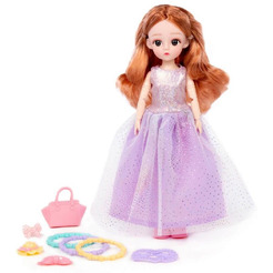 Кукла Полесье Даша в бальном платье + аксессуары (8 элементов) (в коробке №2) 2932