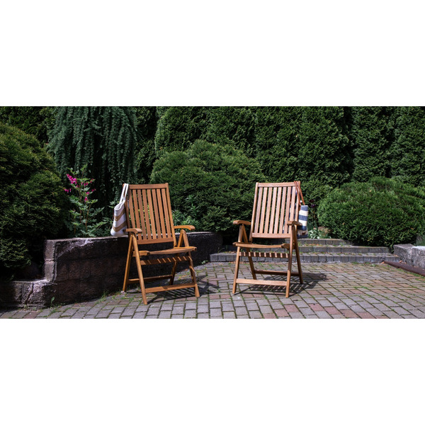 Комплект из 2 садовых кресел Fieldmann FDZN 4001-T