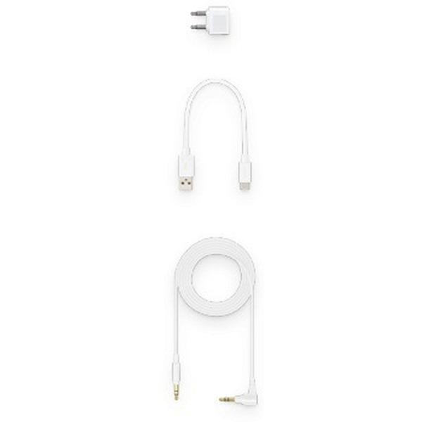 Наушники с микрофоном Sony WH-1000XM4 (белый)