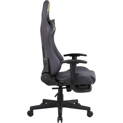 Игровое кресло KingStyle FK-20 Impact Pro Suede Fabric Black (темно-серый/черный)