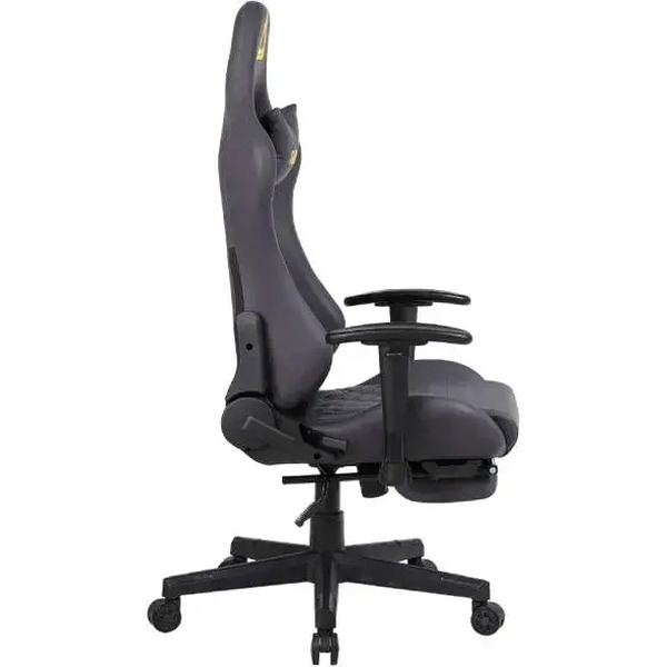 Игровое кресло KingStyle FK-20 Impact Pro Suede Fabric Black (темно-серый/черный)