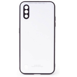 Накладка CASE Glassy Samsung Galaxy M01 (белый)