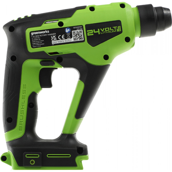Перфоратор Greenworks GD24SDS1 3803107 (без АКБ и ЗУ)