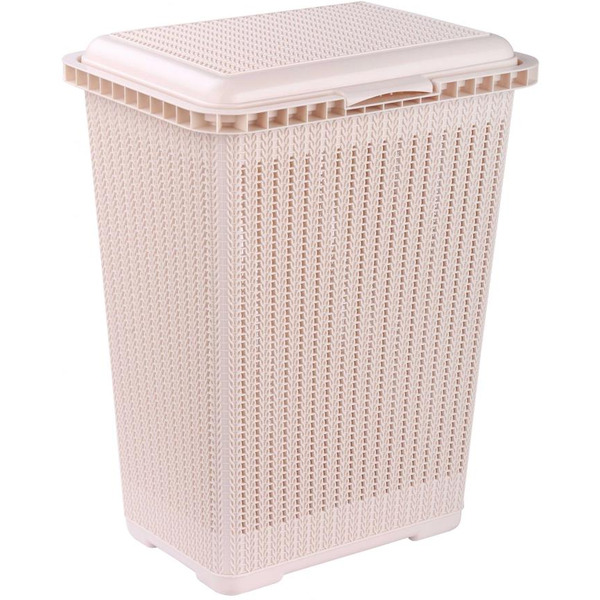 Корзина Альтернатива Вязаное плетение М6904 (бежевый)