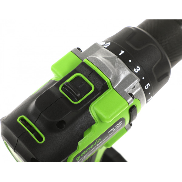 Дрель-шуруповерт Greenworks GD24DD90 3707507 (без АКБ и ЗУ)