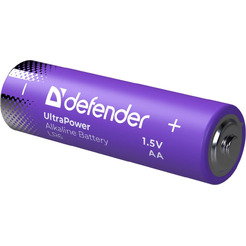 Батарейка алкалиновая Defender PowerPulse LR6-4BL АА (блистер, 4 шт) 56033