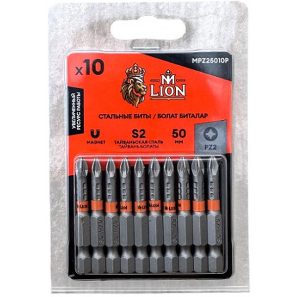 Бита M-Lion MPZ25010P (10 шт)