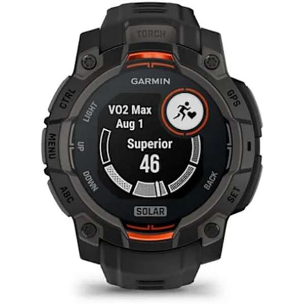 Умные часы Garmin Instinct 3 Solar 45 мм (черный)