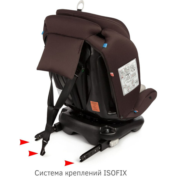 Автокресло Siger Престиж Isofix Lux KRES3946 (шоколад)