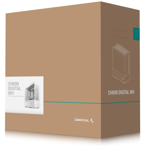 Корпус DeepCool CH690 Digital WH R-CH690-WHNNA0D-G-1