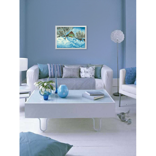 Картина по номерам Белоснежка Домик на горе 279-AS