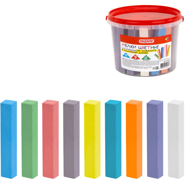 Набор мела ПИФАГОР 274126