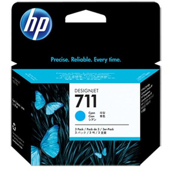 Картридж HP 711 3-pack CZ134A