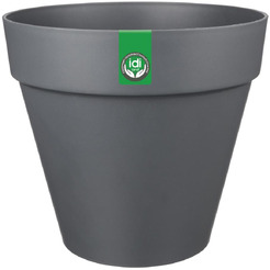 Горшок для цветов IDILAND Tarragon 221610635/01 (серый)