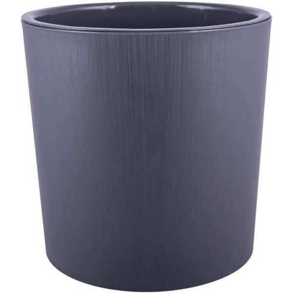 Горшок для цветов с дренажной вставкой Полимербыт Genius 2,5л 4376405
