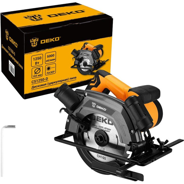 Дисковая (циркулярная) пила DEKO CS1250-D 083-1100