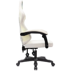 Кресло игровое Knight Wolf RGB (белый)