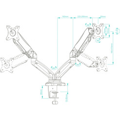 Кронштейн ONKRON G160