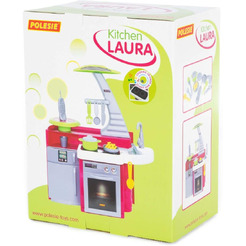 Детская кухня Полесье Laura с варочной панелью 56320 (в коробке)