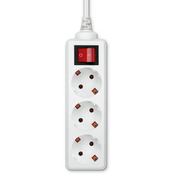 Удлинитель Buro BU-PS3.1/W (1.5м, 3 розетки, белый)