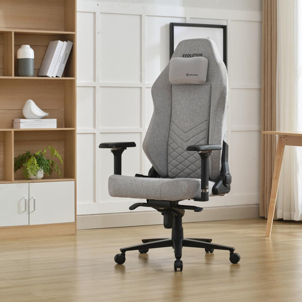 Игровое кресло EVOLUTION TITAN FABRIC Grey