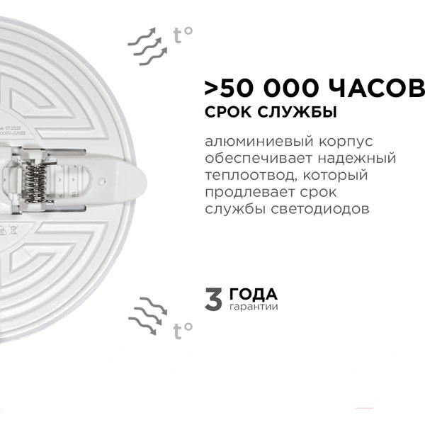 Панель светодиодная встраиваемая APEYRON 06-106