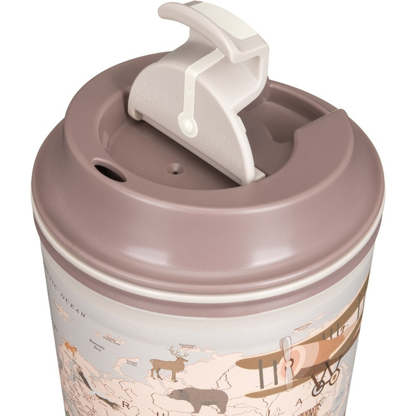 Термостакан Phibo Карта 0.35 л 433282234 (бежевый)