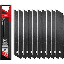 Лезвие для строительного ножа DELI EDL-DP252 SK2 25мм 10 шт