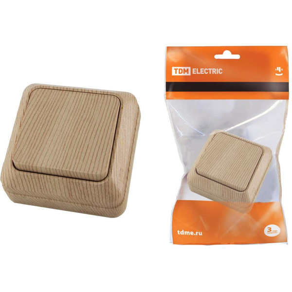 Выключатель TDM Electric Ладога SQ1801-0043