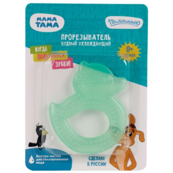 Прорезыватель Мама Тама Уточка MT/143 (зеленый)