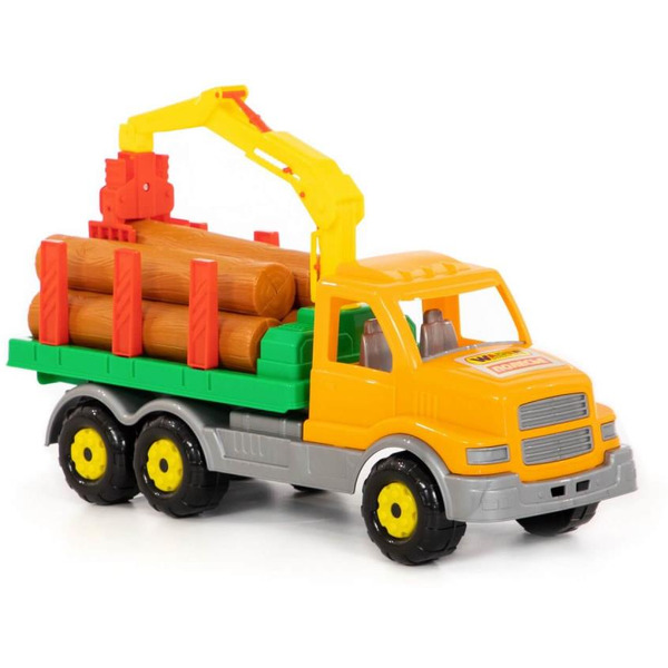 Автомобиль с краном Полесье Сталкер автомобиль-лесовоз 44297