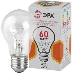 Лампочка ЭРА A50 60Вт Е27 230В